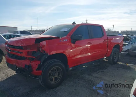 2021 Chevrolet Silverado 1500 4Wd Short Bed Rst z USA, uszkodzony, nr VIN 1GCUYEEL9MZ289830